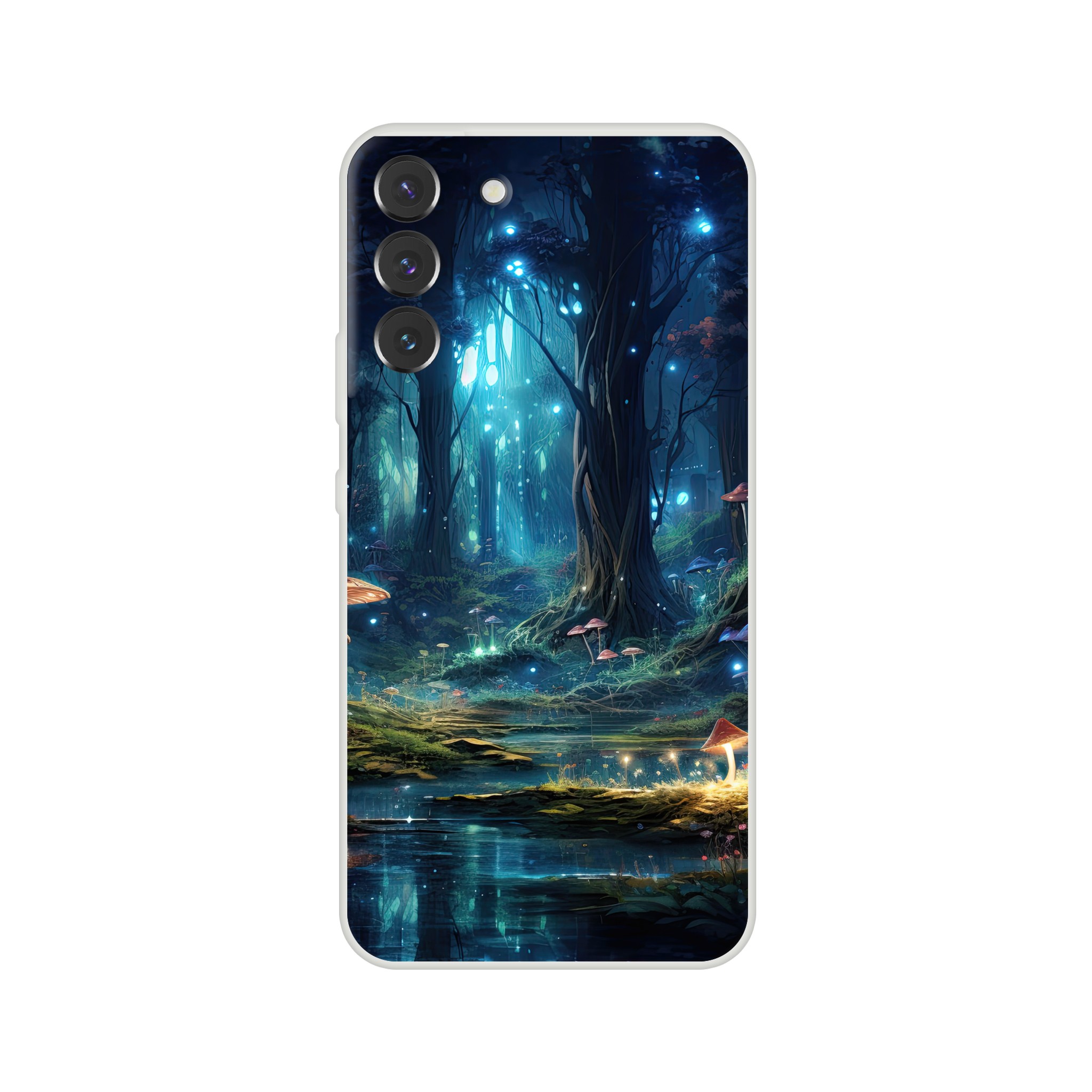 Enchanted Forest of Lights Phone Case – Flexi case, Samsung – Galaxy S22 Plus