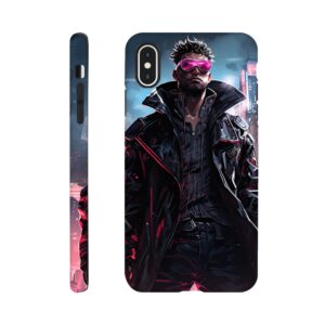 Cool Cyberpunk Dude Phone Case - Tough case, Apple - iPhone XS Max