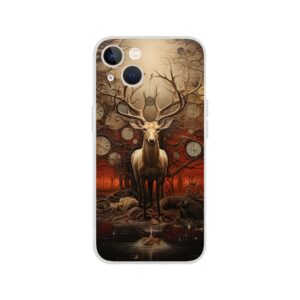 Forest Spirit God of Time Phone Case - Flexi case, Apple - iPhone 13