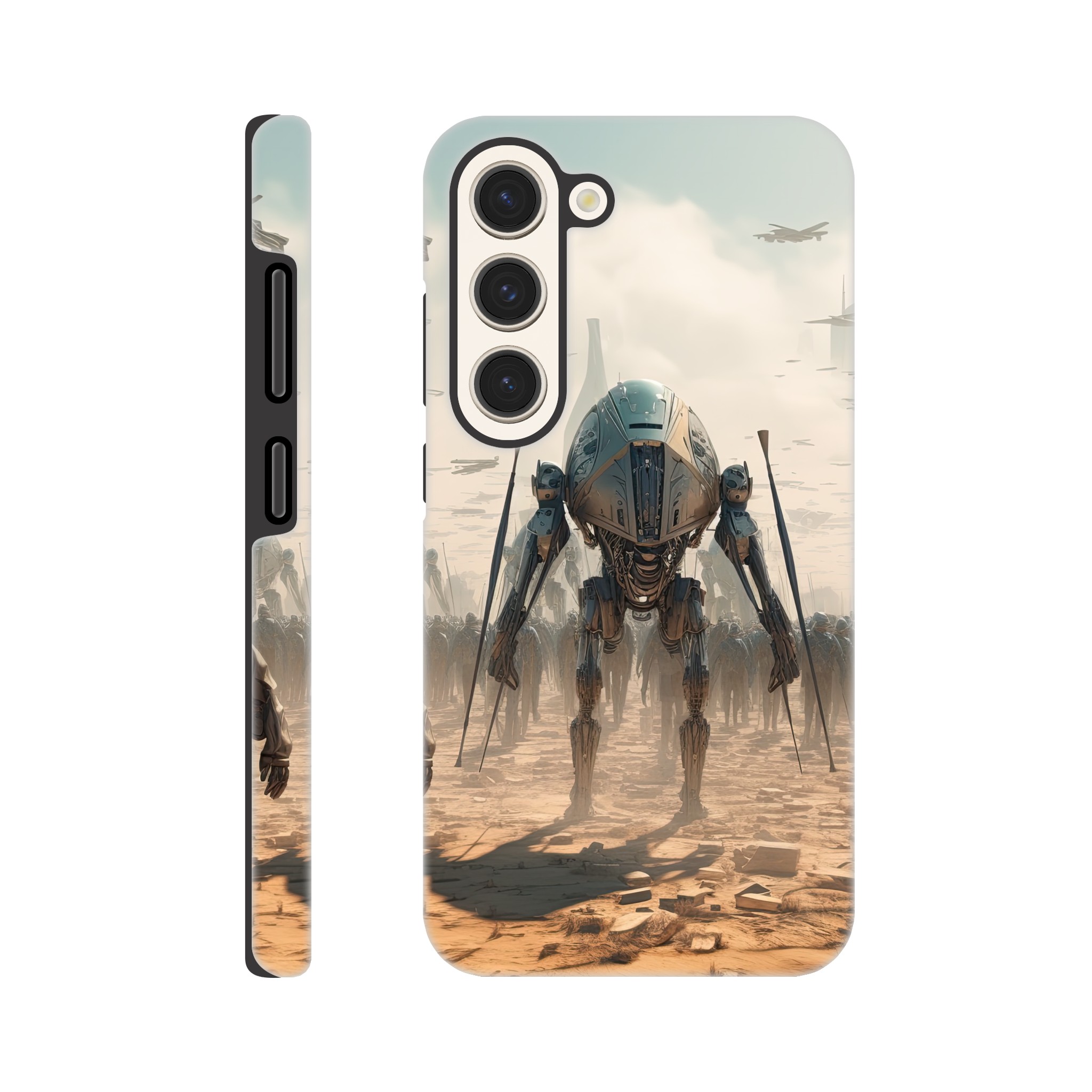 Future War Sci-Fi Futuristic Phone Case – Tough case, Samsung – Galaxy S23