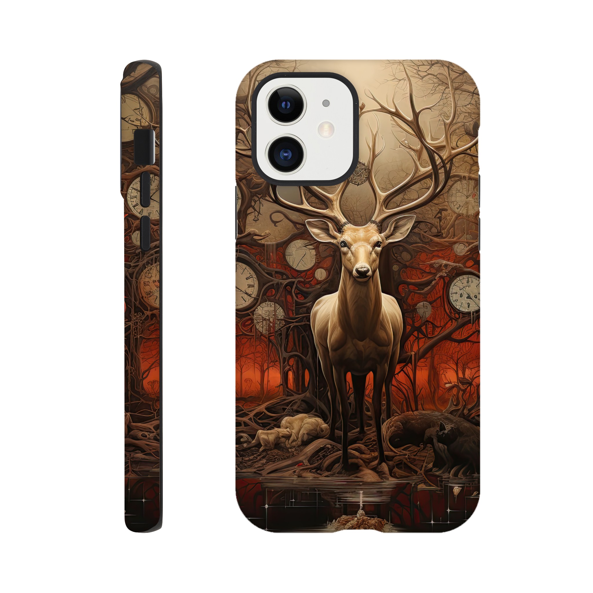 Forest Spirit God of Time Phone Case – Tough case, Apple – iPhone 12