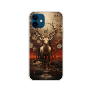 Forest Spirit God of Time Phone Case - Flexi case, Apple - iPhone 12