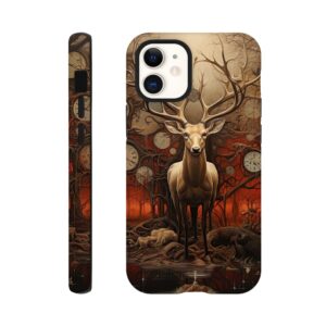 Forest Spirit God of Time Phone Case - Tough case, Apple - iPhone 12 Mini