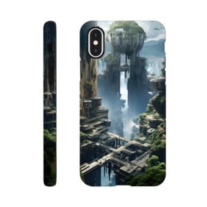 Sci-Fi Concept World Phone Case - Tough case, Apple - iPhone XS
