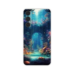 Underwater Paradise Ocean Phone Case - Flexi case, Samsung - Galaxy S23 Plus