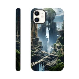 Sci-Fi Concept World Phone Case - Tough case, Apple - iPhone 11