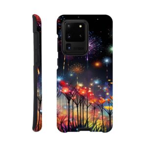 Fireworks and Flowers of Light and Color Phone Case - Tough case, Samsung - Galaxy S20 Ultra