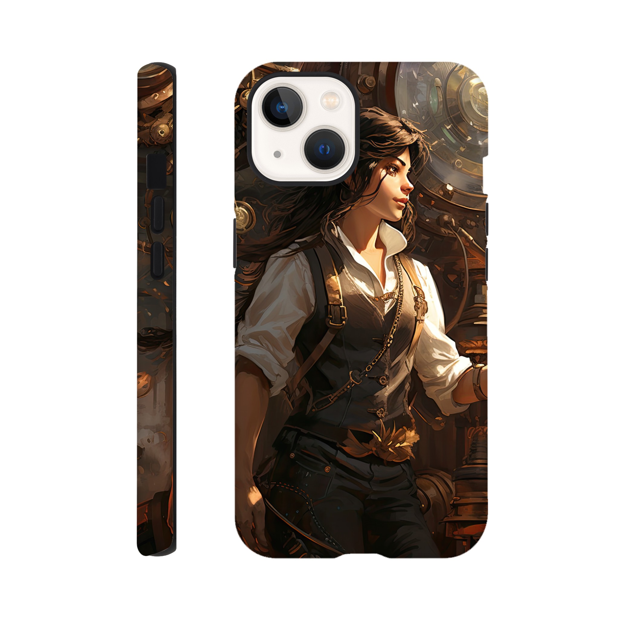 Steampunk Princess Fantasy Phone Case – Tough case, Apple – iPhone 13
