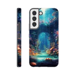 Underwater Paradise Ocean Phone Case - Tough case, Samsung - Galaxy S22