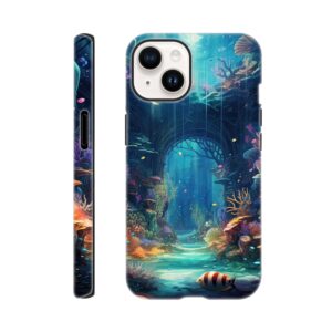Underwater Paradise Ocean Phone Case - Tough case, Apple - iPhone 14