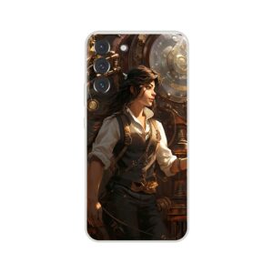 Steampunk Princess Fantasy Phone Case - Flexi case, Samsung - Galaxy S22 Plus