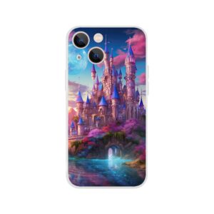 Colorful Fairy Tale Castle Phone Case - Flexi case, Apple - iPhone 13 Mini