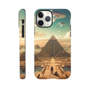 Sci-Fi Futuristic Egypt Phone Case - Tough case, Apple - iPhone 11 Pro