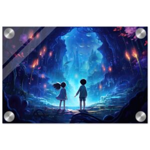A World of Wonder - Anime Style Acrylic Print - 20x30 cm / 8x12″
