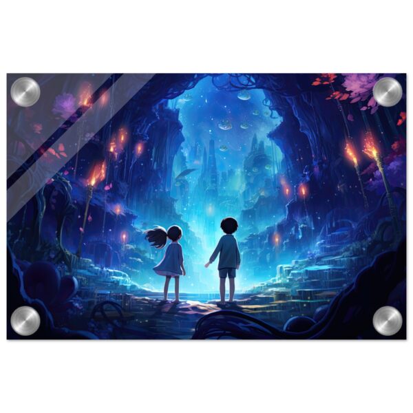 A World of Wonder - Anime Style Acrylic Print - 20x30 cm / 8x12″