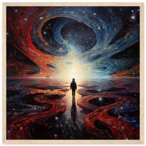 Infinity Abstract Design Frame Print