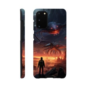 There Be Monsters Sci-fi Phone Case - Tough case, Samsung - Galaxy S20