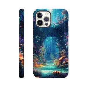 Underwater Paradise Ocean Phone Case - Tough case, Apple - iPhone 12 Pro Max