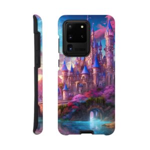 Colorful Fairy Tale Castle Phone Case - Tough case, Samsung - Galaxy S20 Ultra
