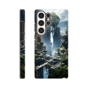 Sci-Fi Concept World Phone Case - Tough case, Samsung - Galaxy S23 Ultra
