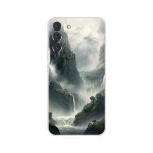Mountain Waterfalls Rugged Phone Case - Flexi case, Samsung - Galaxy S22 Plus