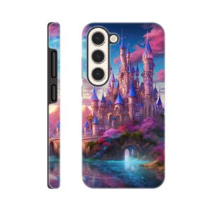 Colorful Fairy Tale Castle Phone Case - Tough case, Samsung - Galaxy S23