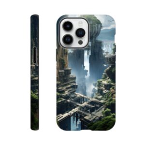Sci-Fi Concept World Phone Case - Tough case, Apple - iPhone 14 Pro Max