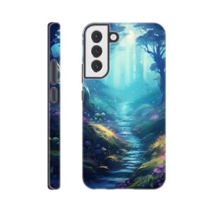 Path Through the Magic Forest Phone Case - Tough case, Samsung - Galaxy S22 Plus