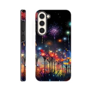 Fireworks and Flowers of Light and Color Phone Case - Tough case, Samsung - Galaxy S23 Plus