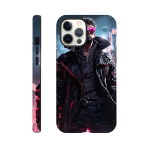 Cool Cyberpunk Dude Phone Case - Tough case, Apple - iPhone 12 Pro Max