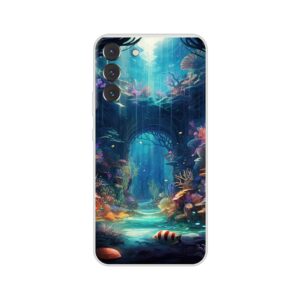 Underwater Paradise Ocean Phone Case - Flexi case, Samsung - Galaxy S22 Plus