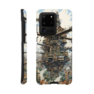Surreal City Abstract Phone Case - Tough case, Samsung - Galaxy S20 Ultra