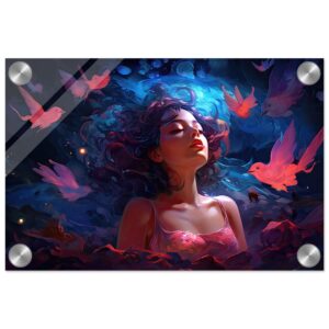 Sweet Dreams Beautiful Acrylic Print - 20x30 cm / 8x12″