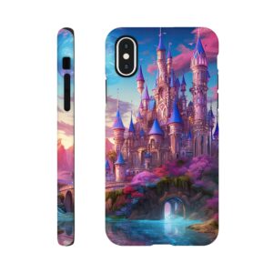 Colorful Fairy Tale Castle Phone Case - Tough case, Apple - iPhone X