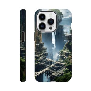 Sci-Fi Concept World Phone Case - Tough case, Apple - iPhone 14 Pro