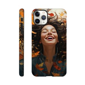 Pure Happiness Joyful Girl Phone Case - Tough case, Apple - iPhone 11 Pro Max
