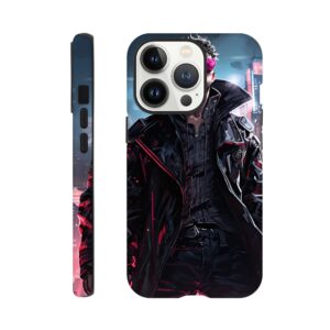 Cool Cyberpunk Dude Phone Case - Tough case, Apple - iPhone 13 Pro
