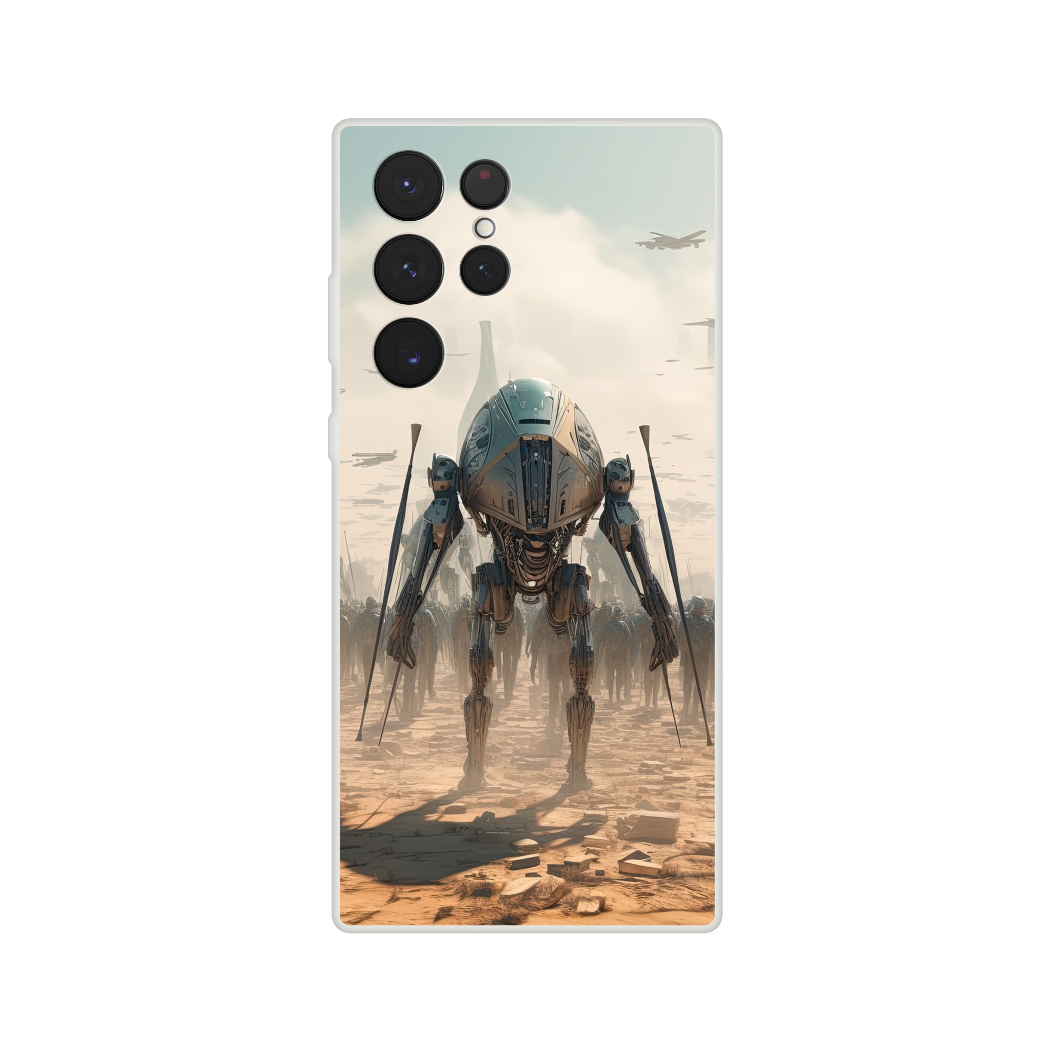 Future War Sci-Fi Futuristic Phone Case – Flexi case, Samsung – Galaxy S22 Ultra