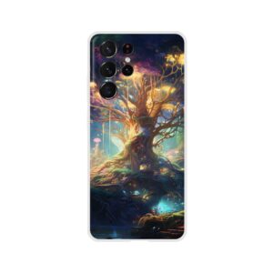 Magical Tree Kingdom Phone Case - Flexi case, Samsung - Galaxy S21 Ultra