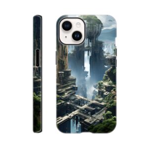 Sci-Fi Concept World Phone Case - Tough case, Apple - iPhone 14