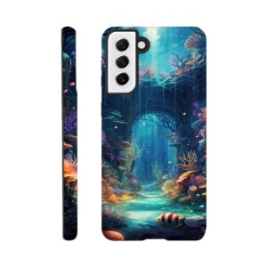 Underwater Paradise Ocean Phone Case - Tough case, Samsung - Galaxy S21 Plus