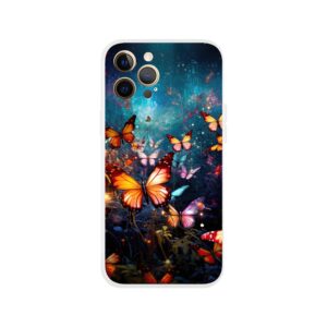 Butterflies of Light Colorful Phone Case - Flexi case, Apple - iPhone 12 Pro Max