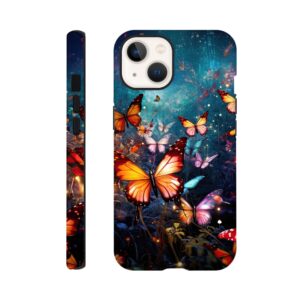 Butterflies of Light Colorful Phone Case - Tough case, Apple - iPhone 13