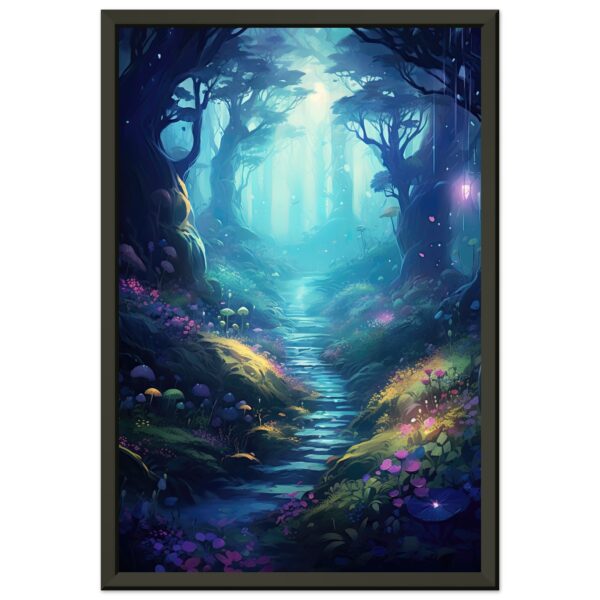 Path Through the Magic Forest Framed Print