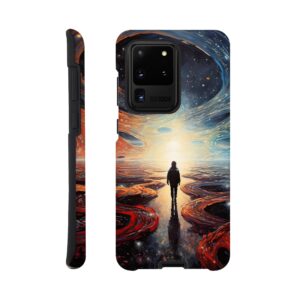 Infinity Abstract Design Phone Case - Tough case, Samsung - Galaxy S20 Ultra