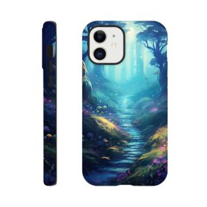 Path Through the Magic Forest Phone Case - Tough case, Apple - iPhone 12