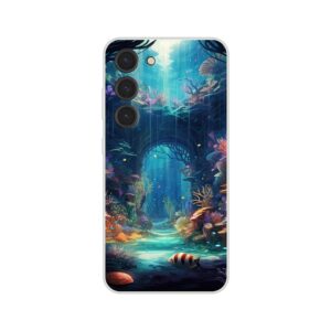 Underwater Paradise Ocean Phone Case - Flexi case, Samsung - Galaxy S23