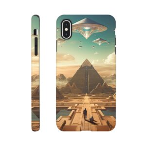 Sci-Fi Futuristic Egypt Phone Case - Tough case, Apple - iPhone XS Max