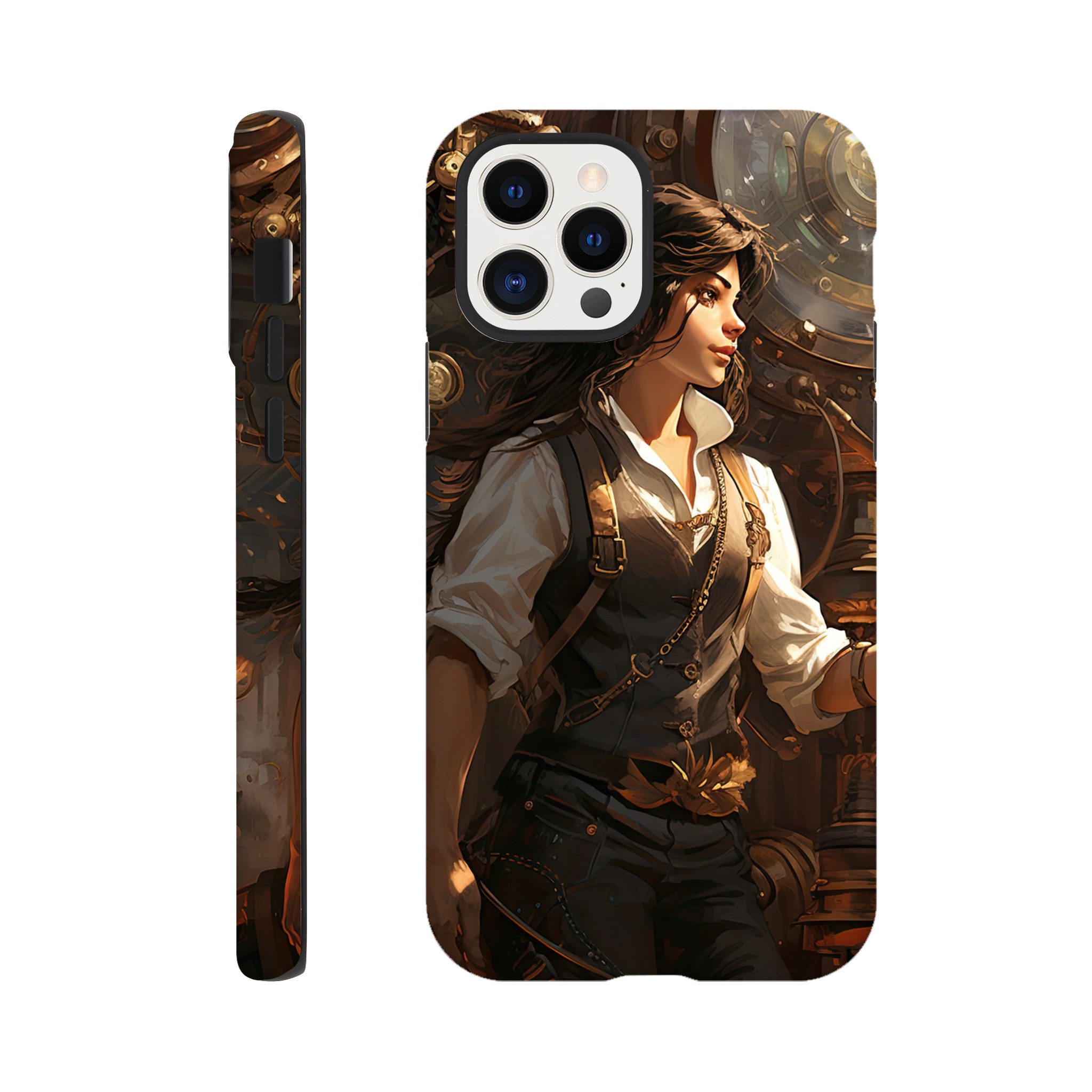 Steampunk Princess Fantasy Phone Case – Tough case, Apple – iPhone 12 Pro