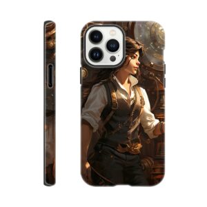Steampunk Princess Fantasy Phone Case - Tough case, Apple - iPhone 13 Pro Max